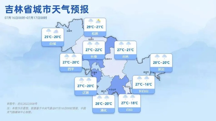吉林天气（吉林天气预报一周 7天）